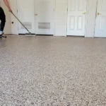 Aplicare rășină epoxidică pe pardoseală din beton