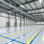Pardoseli epoxidice industriale pentru hale și depozite