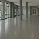Pardoseală epoxidică profesională aplicată pe beton în Moldova